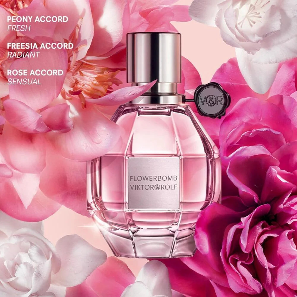 Flower Bomb (Ladies 50ml EDP) by Viktor & Rolf