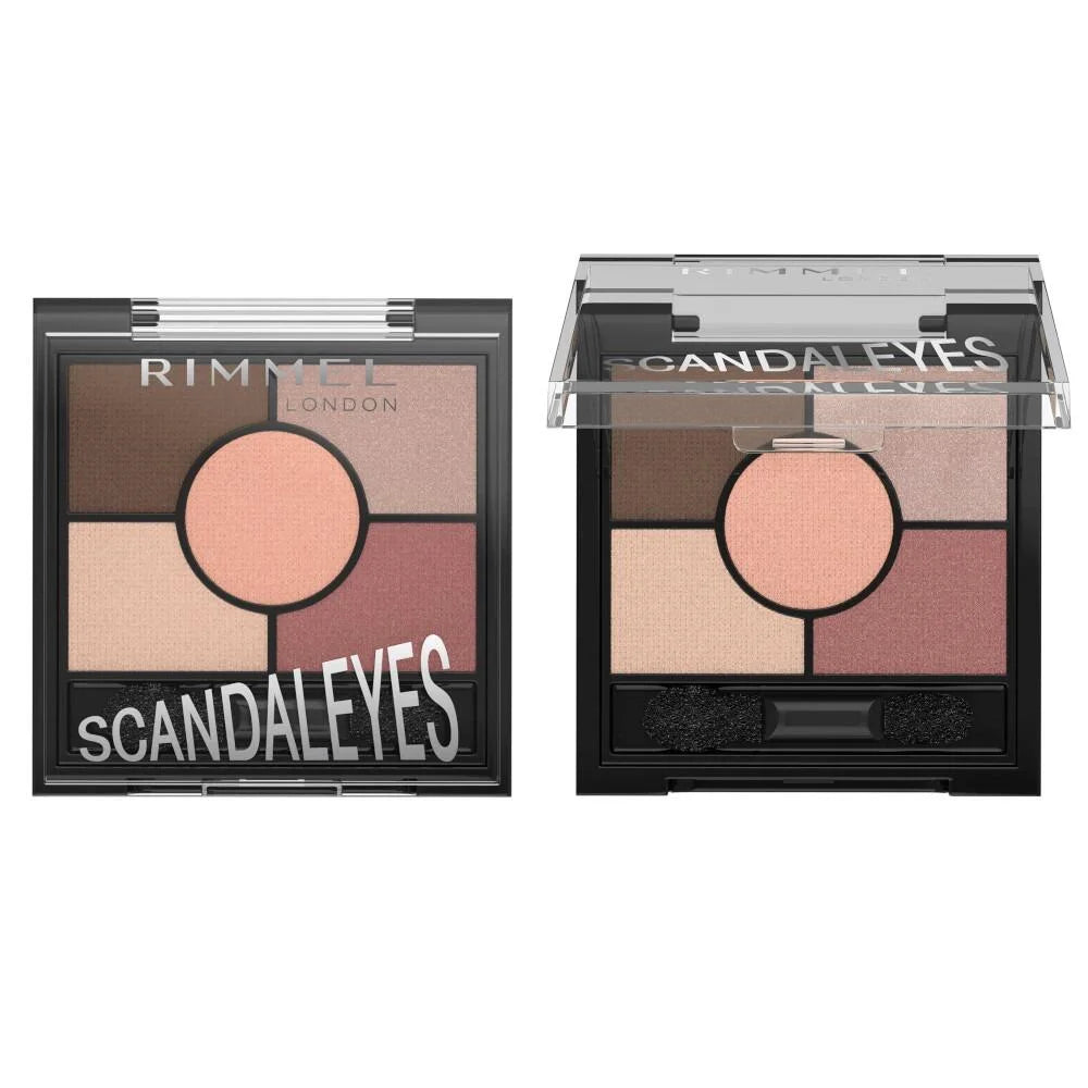 Rimmel Scandaleyes 5 Pan Eyeshadow Palette - 003 Rose Quartz by Rimmel