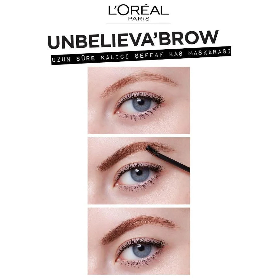 L'Oreal Unbelieva Brow Longwear Top Coat Gel - 4.5ml by L'Oreal
