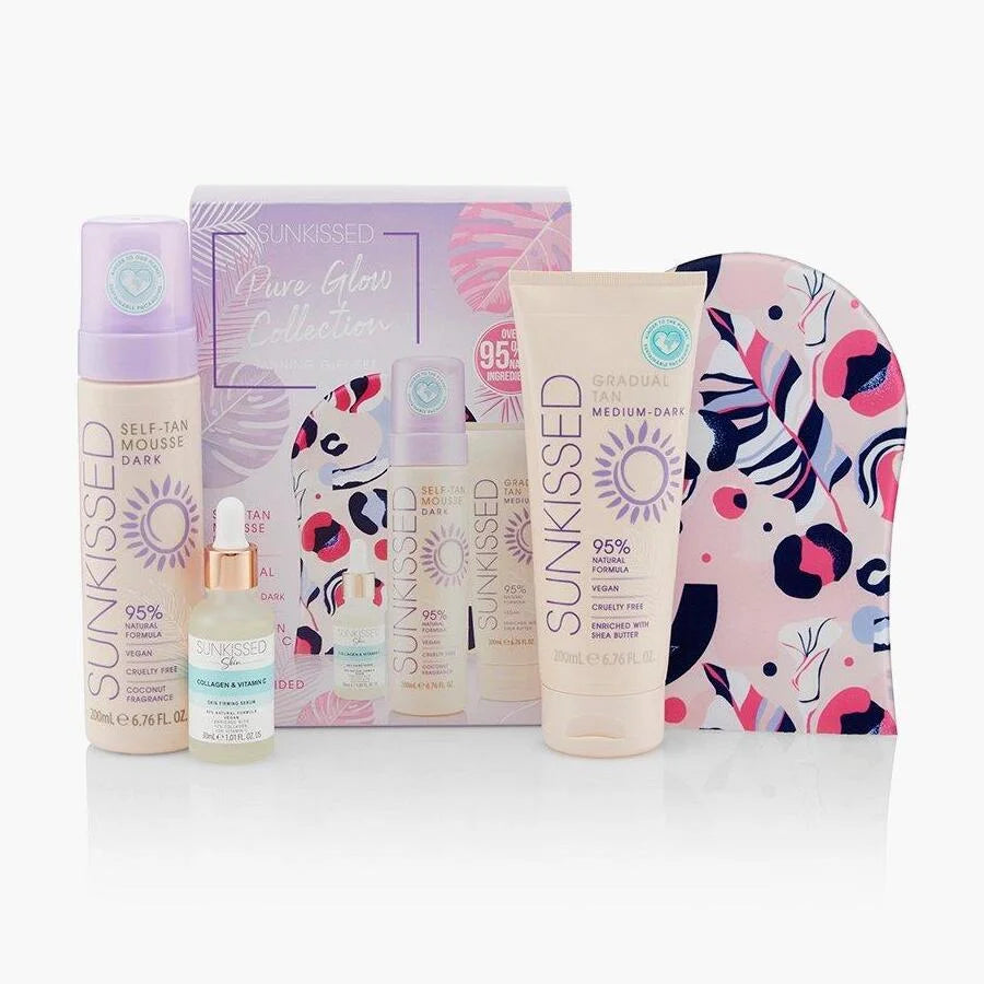 Sunkissed Pure Glow Collection Gift Set - Dark by Sunkissed