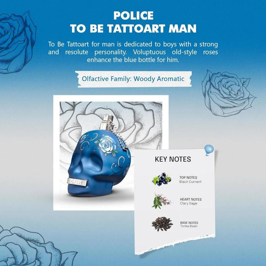 Police To Be Tattooart (Mens 40ml EDT) by Police