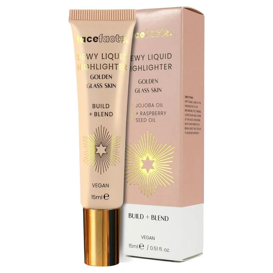 Face Facts Build + Blend Dewy Liquid Highlighter - 15ml by Face Facts