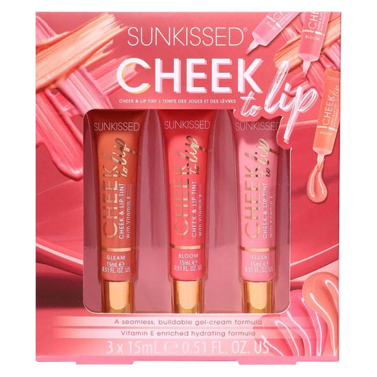 Sunkissed Cheek To Lip Cheek & Lip Trio Gift Set (31231) (7097) SUN/18 by Sunkissed