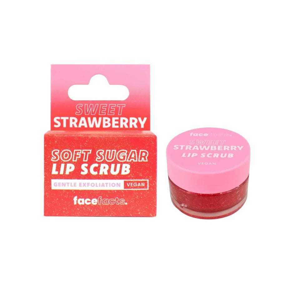 Face Facts Soft Sugar Lip Scrub - Sweet Strawberry by Face Facts