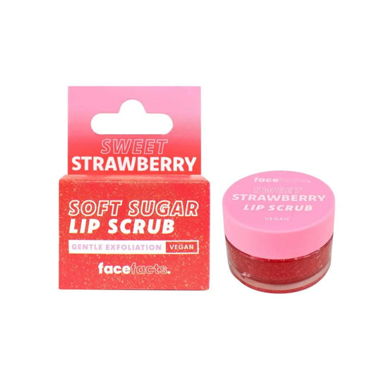 Face Facts Soft Sugar Lip Scrub - Sweet Strawberry by Face Facts