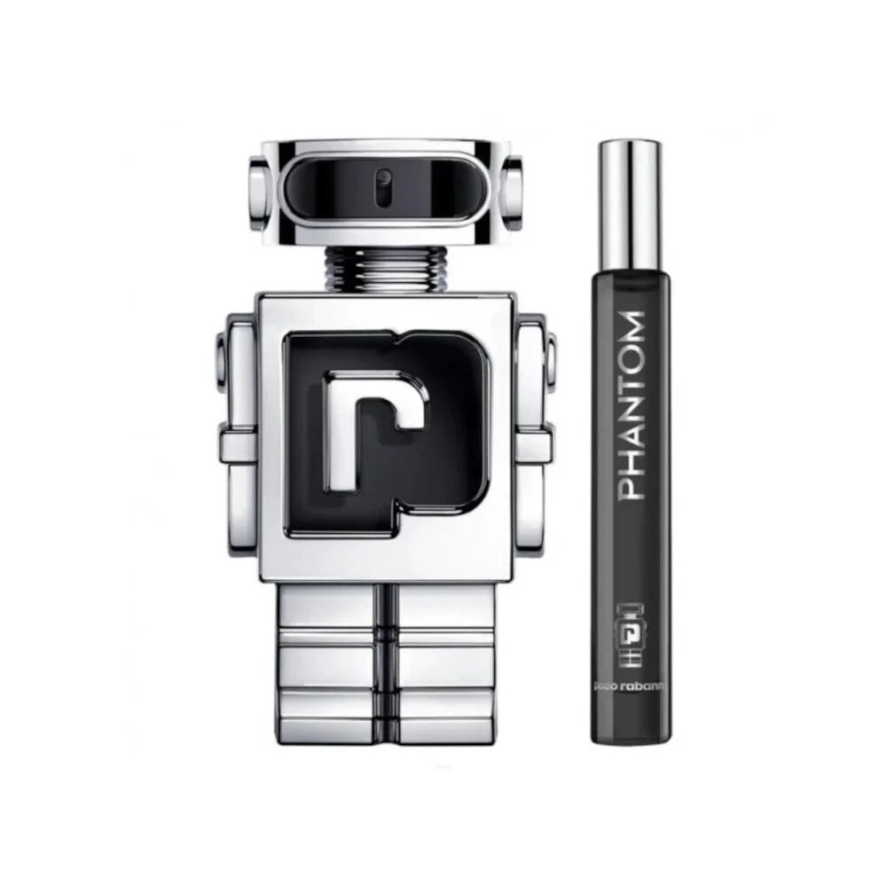 Phantom Travel Duo (Mens 100ml EDT + 20ml Travel Spray)by Paco Rabanne