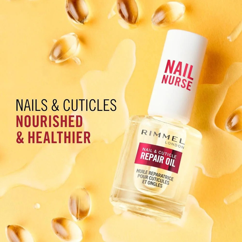 Rimmel Nail Nurse Nail & Cuticle Repair Oil - 8ml by Rimmel
