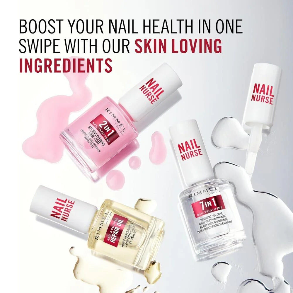 Rimmel Nail Nurse Nail & Cuticle Repair Oil - 8ml by Rimmel