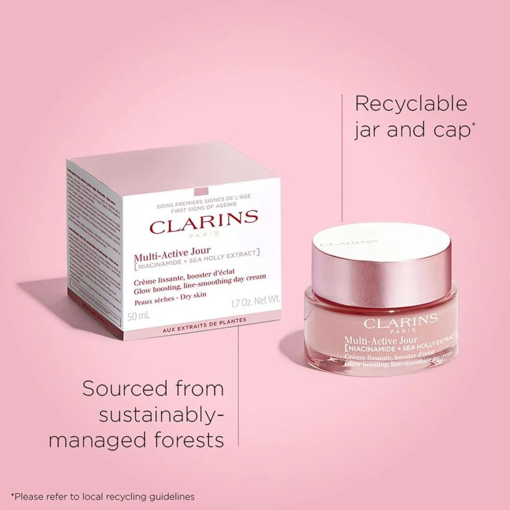 Clarins Multi-Active Jour Glow Boosting, Line-Smoothing Day Cream - 50ml by Clarins