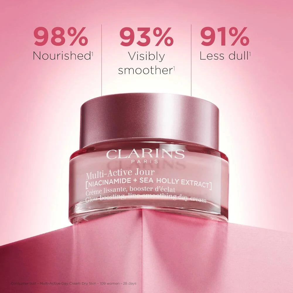 Clarins Multi-Active Jour Glow Boosting, Line-Smoothing Day Cream - 50ml by Clarins