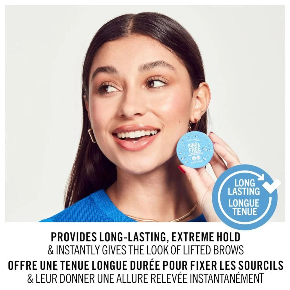 Rimmel Kind & Free Clean Brow Wax - 8g by Rimmel