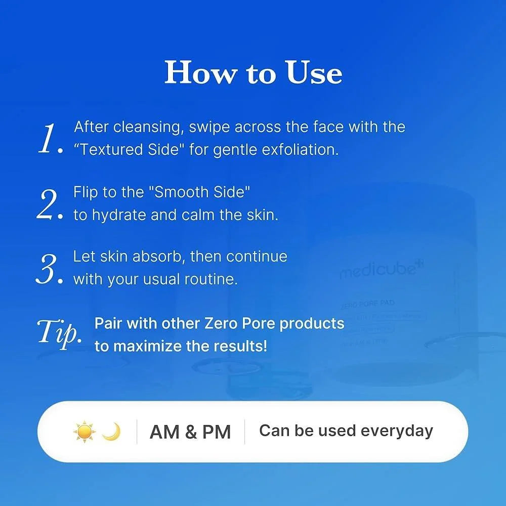 Medicube Zero Pore Pad 2.0 -155g by Medicube