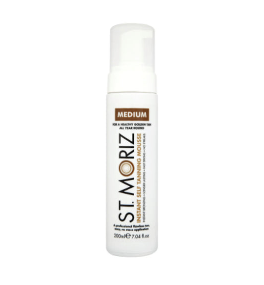 ST MORIZ INSTANT SELF TANNING MOUSSE MEDIUM 200ML